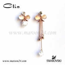Earrings Clio with Swarovski crystals CG01