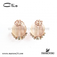 Earrings Clio with Swarovski crystals CG07