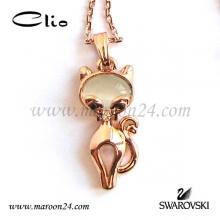 Clio Necklace with Swarovski crystals CN01